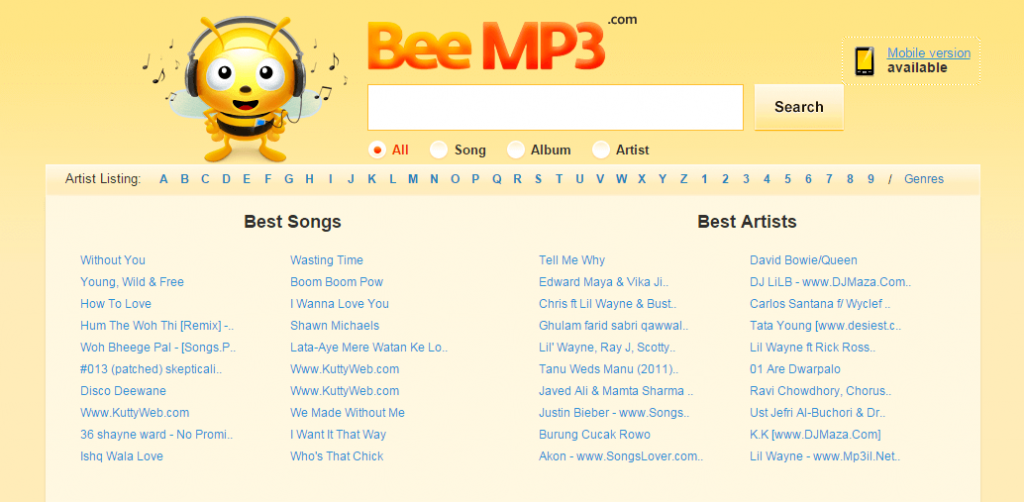 2 Best Free mp3 Download Sites