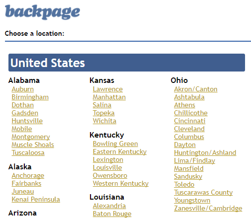 Top 10 Sites Like Backpage