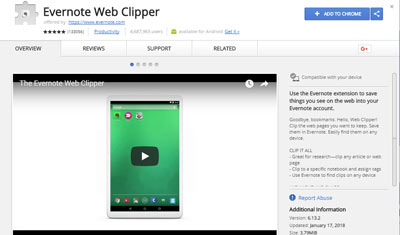 evernote extension for google chrome evernote extension for google chrome