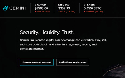 Gemini bitcoin trading hours