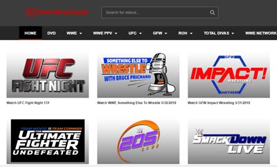 watch wrestling stream