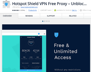 shield vpn chrome