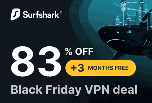 Shurfshark 83% off and 3 month free