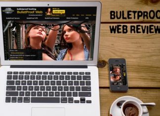 BulletProofWeb Review – DMCA Ignored Offshore Located Hosting Buletproofweb Featured Image