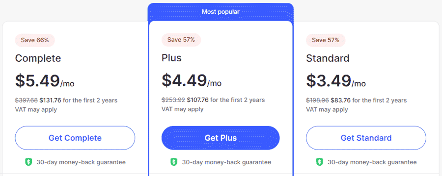 NordVPN Price Plan